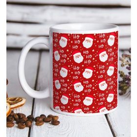BK 10 Gift Noel Baba Tasarımlı Beyaz Kupa Bardak