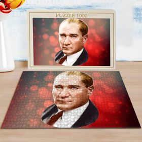 BK 10 Home Atatürk Tasarımlı 1000 Parça Profesyonel Puzzle