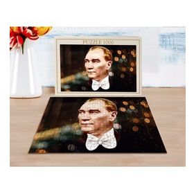 BK 11 Home Atatürk Tasarımlı 1000 Parça Profesyonel Puzzle