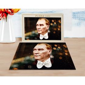 BK 11 Home Atatürk Tasarımlı 1000 Parça Profesyonel Puzzle