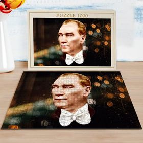 BK 11 Home Atatürk Tasarımlı 1000 Parça Profesyonel Puzzle
