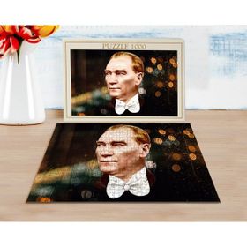 BK 11 Home Atatürk Tasarımlı 1000 Parça Profesyonel Puzzle