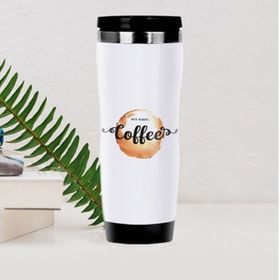 BK 12 Gift Coffee Tasarımlı Çelik Termos Bardak
