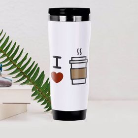 BK 12 Gift Coffee Tasarımlı Çelik Termos Bardak