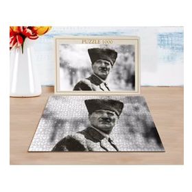 BK 13 Home Atatürk Tasarımlı 1000 Parça Profesyonel Puzzle