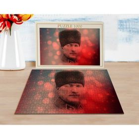 BK 14 Home Atatürk Tasarımlı 1000 Parça Profesyonel Puzzle