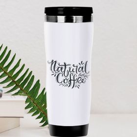 BK 15 Gift Coffee Tasarımlı Çelik Termos Bardak