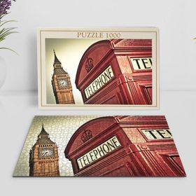 BK 15 Home Londra Manzara 1000 Parça Profesyonel Puzzle