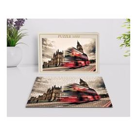 BK 18 Home Londra Manzara 1000 Parça Profesyonel Puzzle