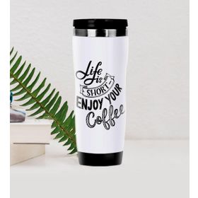 BK 19 Gift Coffee Tasarımlı Çelik Termos Bardak