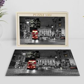 BK 19 Home Londra Manzara 1000 Parça Profesyonel Puzzle