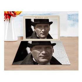 BK 2 Home Atatürk Tasarımlı 1000 Parça Profesyonel Puzzle