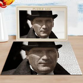 BK 2 Home Atatürk Tasarımlı 1000 Parça Profesyonel Puzzle