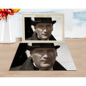 BK 2 Home Atatürk Tasarımlı 1000 Parça Profesyonel Puzzle