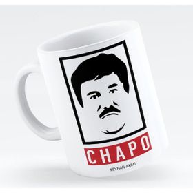 BK 2 Kişiye Özel El Chapo Beyaz Kupa Bardak