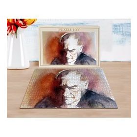 BK 20 Home Atatürk Tasarımlı 1000 Parça Profesyonel Puzzle