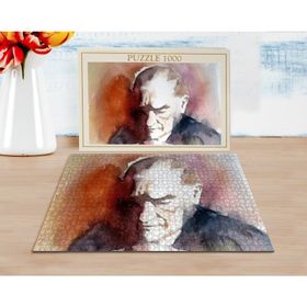 BK 20 Home Atatürk Tasarımlı 1000 Parça Profesyonel Puzzle