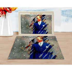 BK 21 Home Atatürk Tasarımlı 1000 Parça Profesyonel Puzzle