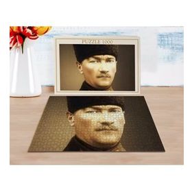 BK 27 Home Atatürk Tasarımlı 1000 Parça Profesyonel Puzzle
