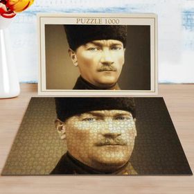 BK 27 Home Atatürk Tasarımlı 1000 Parça Profesyonel Puzzle