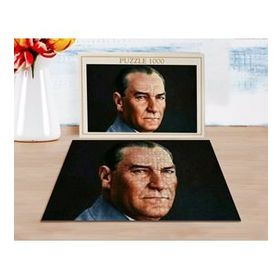 BK 28 Home Atatürk Tasarımlı 1000 Parça Profesyonel Puzzle