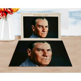 BK 28 Home Atatürk Tasarımlı 1000 Parça Profesyonel Puzzle