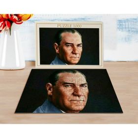 BK 28 Home Atatürk Tasarımlı 1000 Parça Profesyonel Puzzle