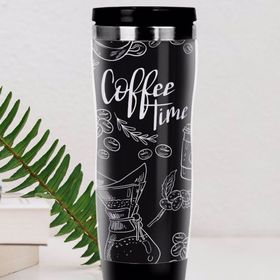 BK 31 Gift Coffee Tasarımlı Çelik Termos Bardak