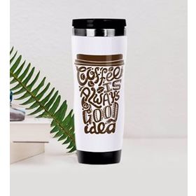 BK 32 Gift Coffee Tasarımlı Çelik Termos Bardak