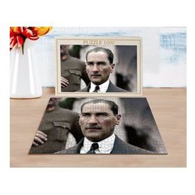 BK 32 Home Atatürk Tasarımlı 1000 Parça Profesyonel Puzzle