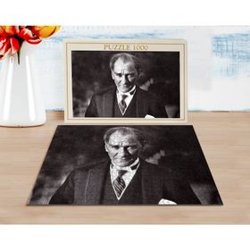 BK 33 Home Atatürk Tasarımlı 1000 Parça Profesyonel Puzzle