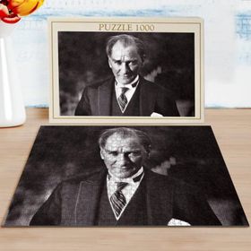 BK 33 Home Atatürk Tasarımlı 1000 Parça Profesyonel Puzzle