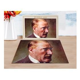 BK 34 Home Atatürk Tasarımlı 1000 Parça Profesyonel Puzzle