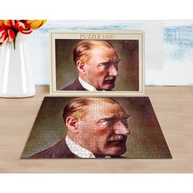 BK 34 Home Atatürk Tasarımlı 1000 Parça Profesyonel Puzzle