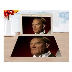 BK 38 Home Atatürk Tasarımlı 1000 Parça Profesyonel Puzzle