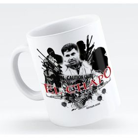 BK 4 Kişiye Özel El Chapo Beyaz Kupa Bardak