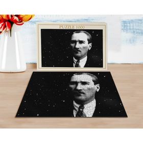 BK 40 Home Atatürk Tasarımlı 1000 Parça Profesyonel Puzzle