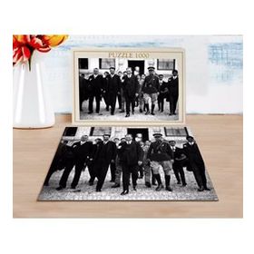 BK 41 Home Atatürk Tasarımlı 1000 Parça Profesyonel Puzzle