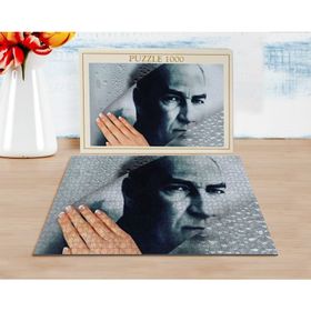 BK 47 Home Atatürk Tasarımlı 1000 Parça Profesyonel Puzzle
