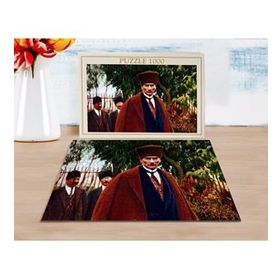 BK 48 Home Atatürk Tasarımlı 1000 Parça Profesyonel Puzzle