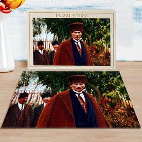 BK 48 Home Atatürk Tasarımlı 1000 Parça Profesyonel Puzzle