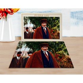 BK 48 Home Atatürk Tasarımlı 1000 Parça Profesyonel Puzzle