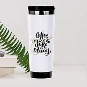 BK 5 Gift Coffee Tasarımlı Çelik Termos Bardak