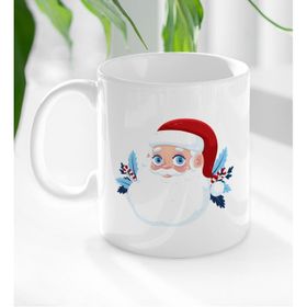 BK 5 Gift Noel Baba Tasarımlı Beyaz Kupa Bardak