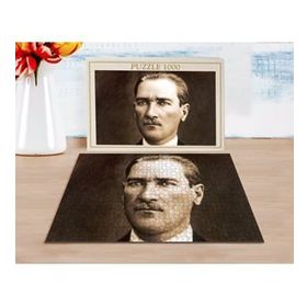 BK 5 Home Atatürk Tasarımlı 1000 Parça Profesyonel Puzzle