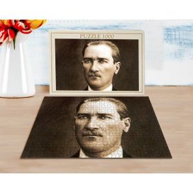 BK 5 Home Atatürk Tasarımlı 1000 Parça Profesyonel Puzzle