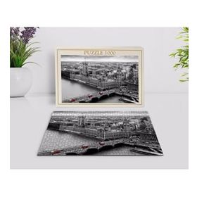 BK 5 Home Londra Manzara 1000 Parça Profesyonel Puzzle