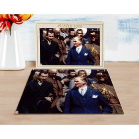BK 50 Home Atatürk Tasarımlı 1000 Parça Profesyonel Puzzle