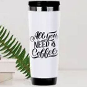 BK 6 Gift Coffee Tasarımlı Çelik Termos Bardak