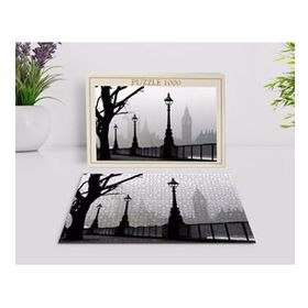 BK 7 Home Londra Manzara 1000 Parça Profesyonel Puzzle
